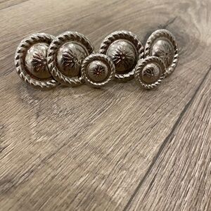 New saddle Concho Set